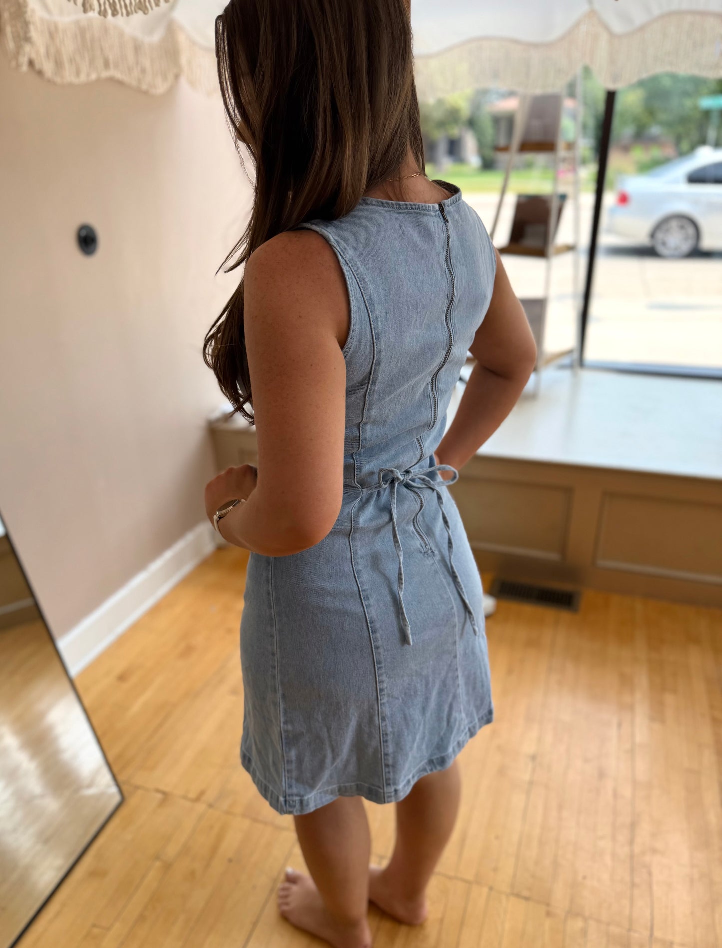Annie Denim Dress