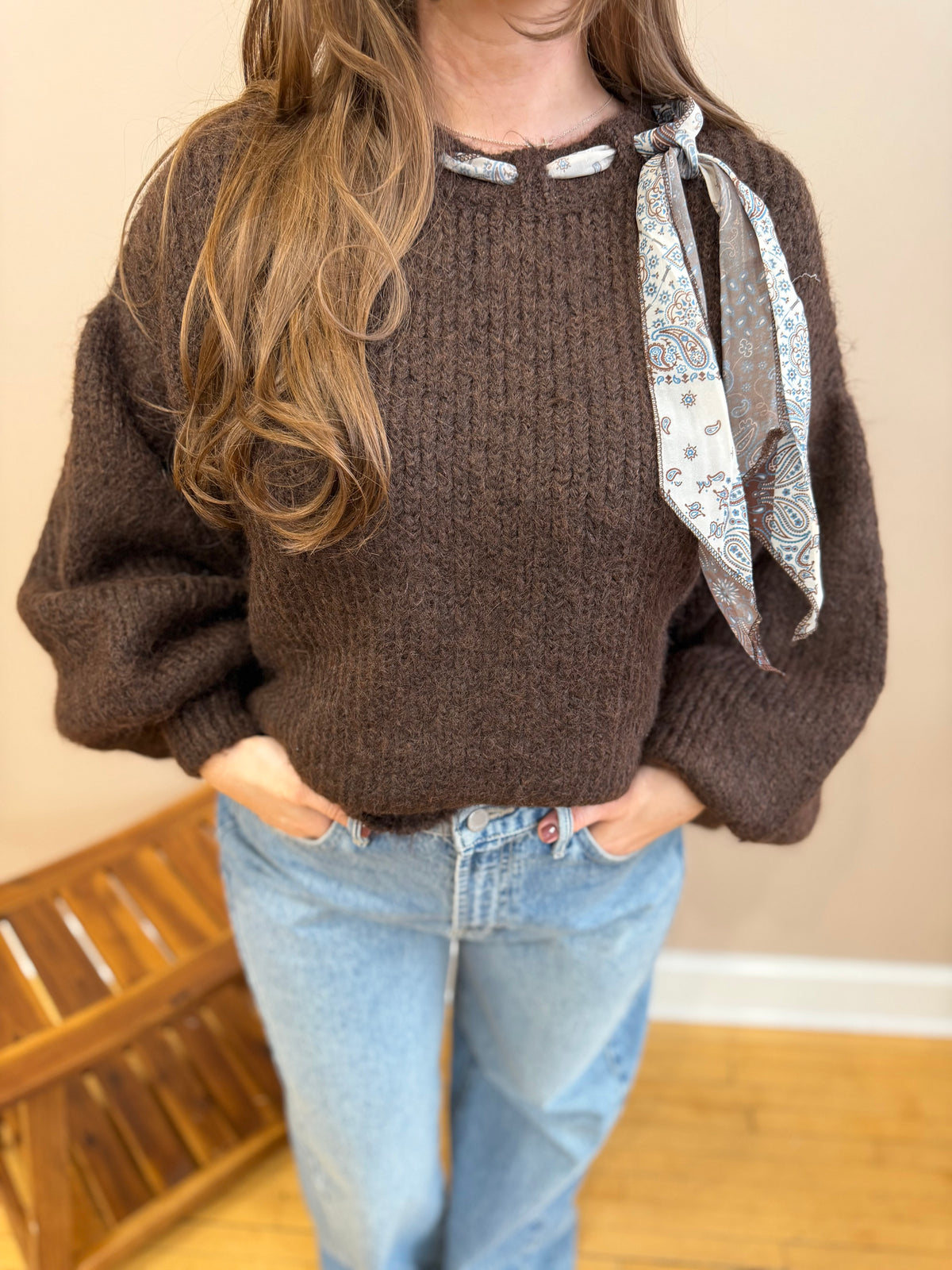 The Scarf Sweater