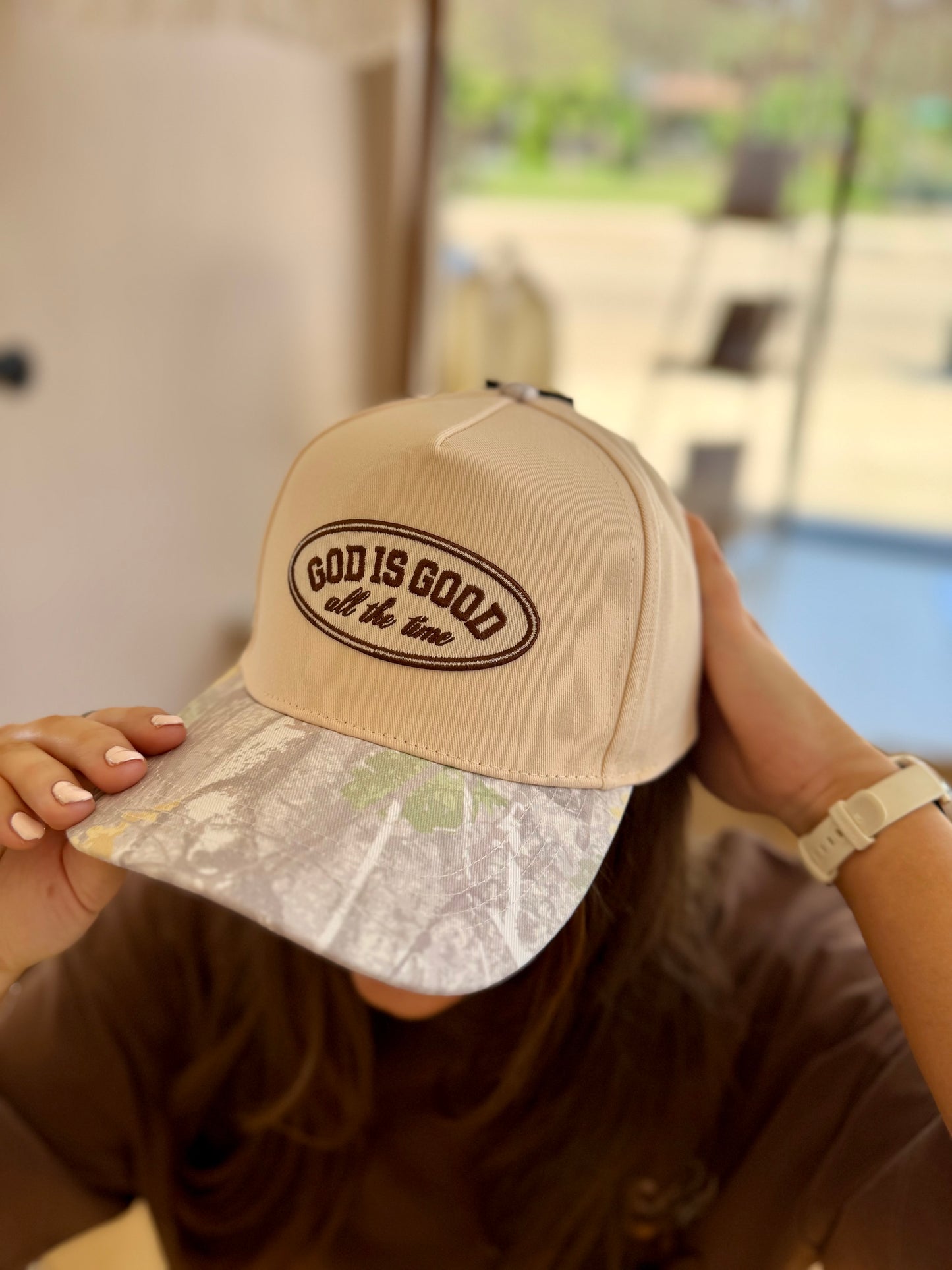 God Is Good Trucker Hat