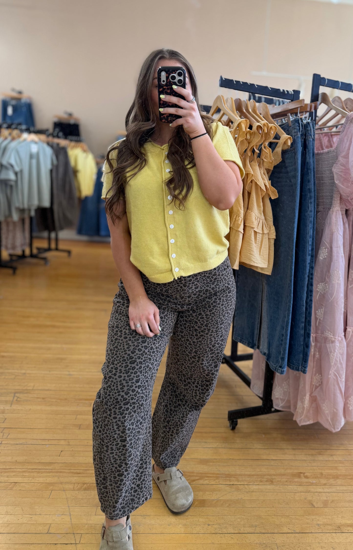 Roxy Leopard Jeans