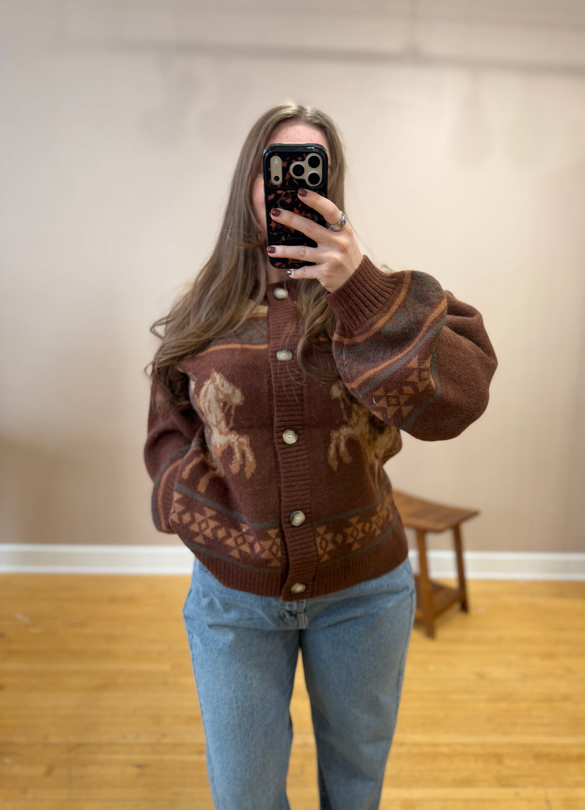 Western Sweater Cardigan