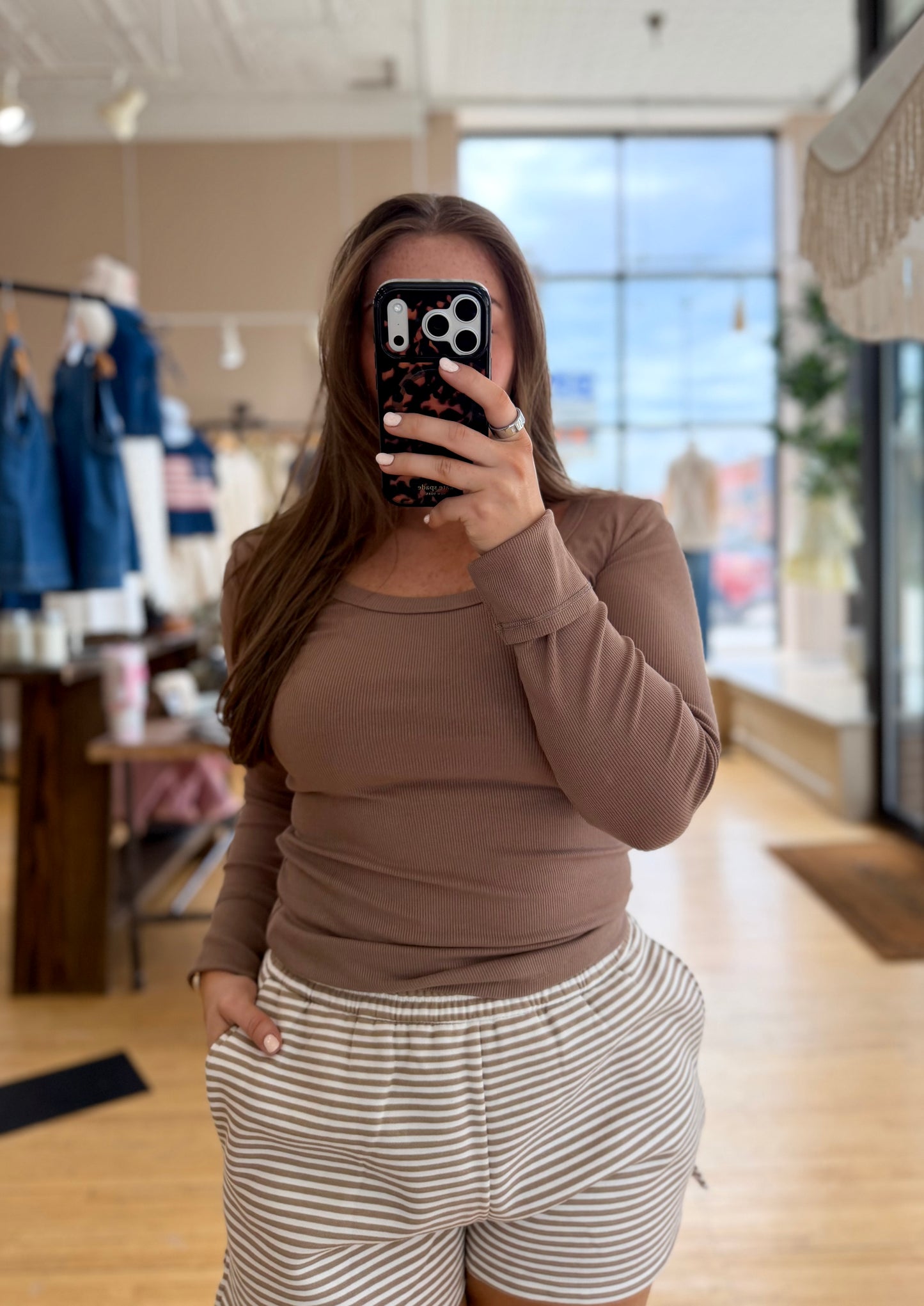 Harlow Ribbed Top