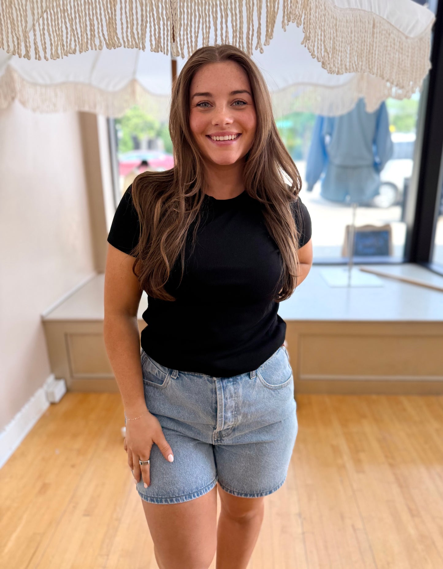 Bobbie Ribbed Top