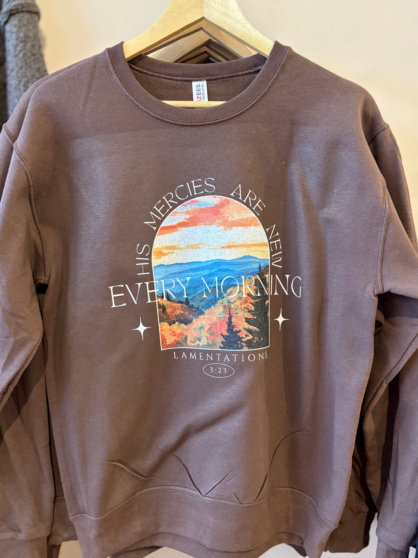 Lamentations 3:23 Crewneck