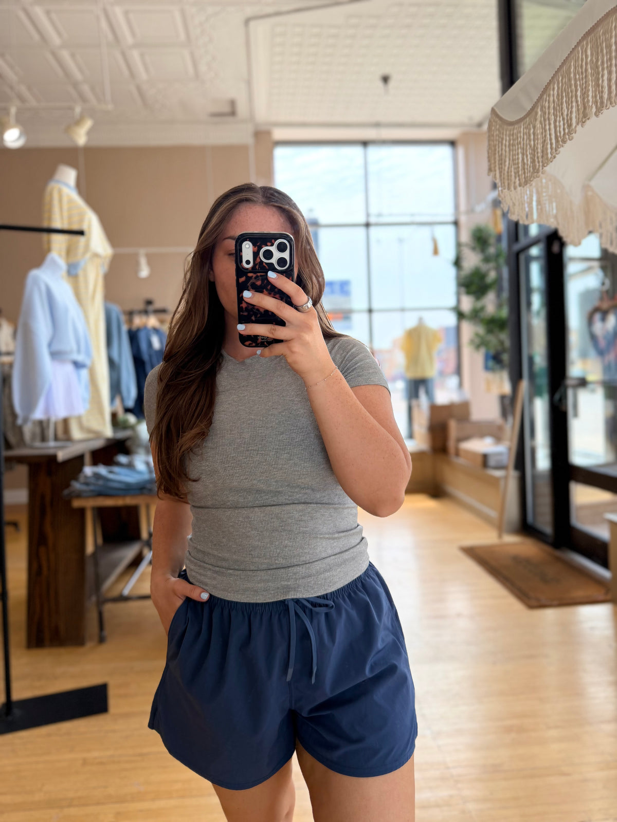 Athleisure Ribbed Top