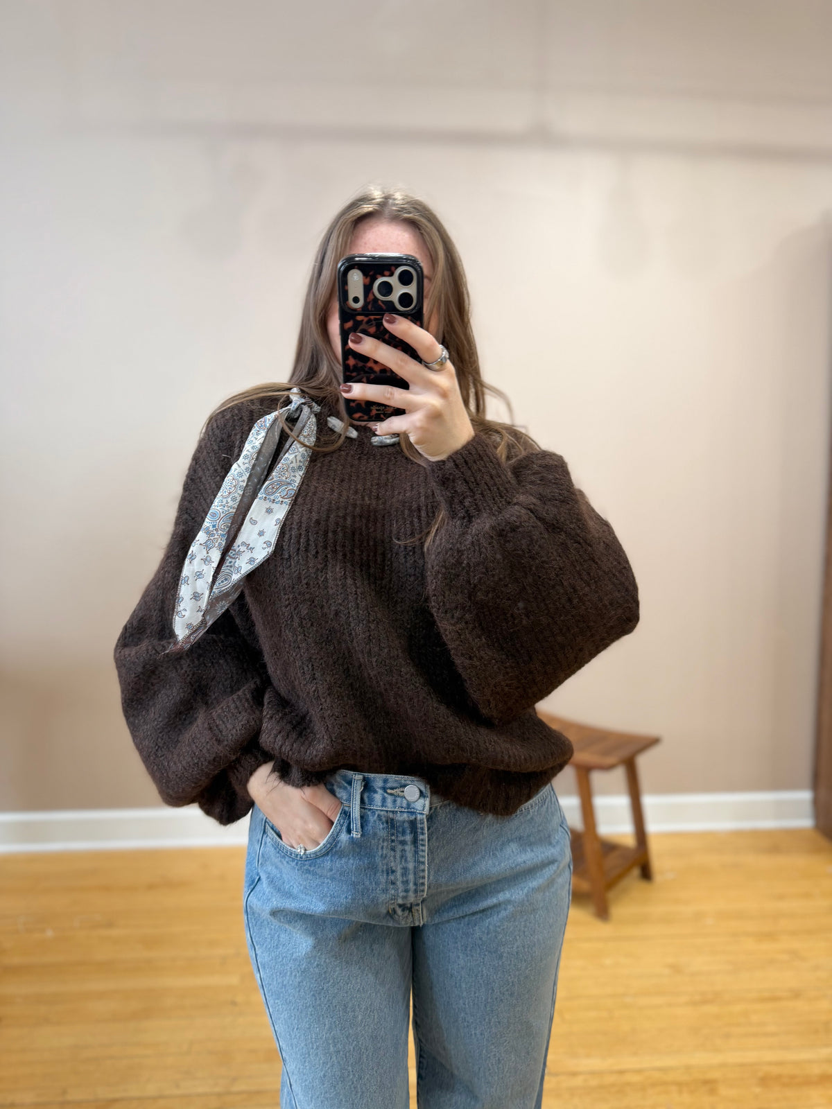 The Scarf Sweater