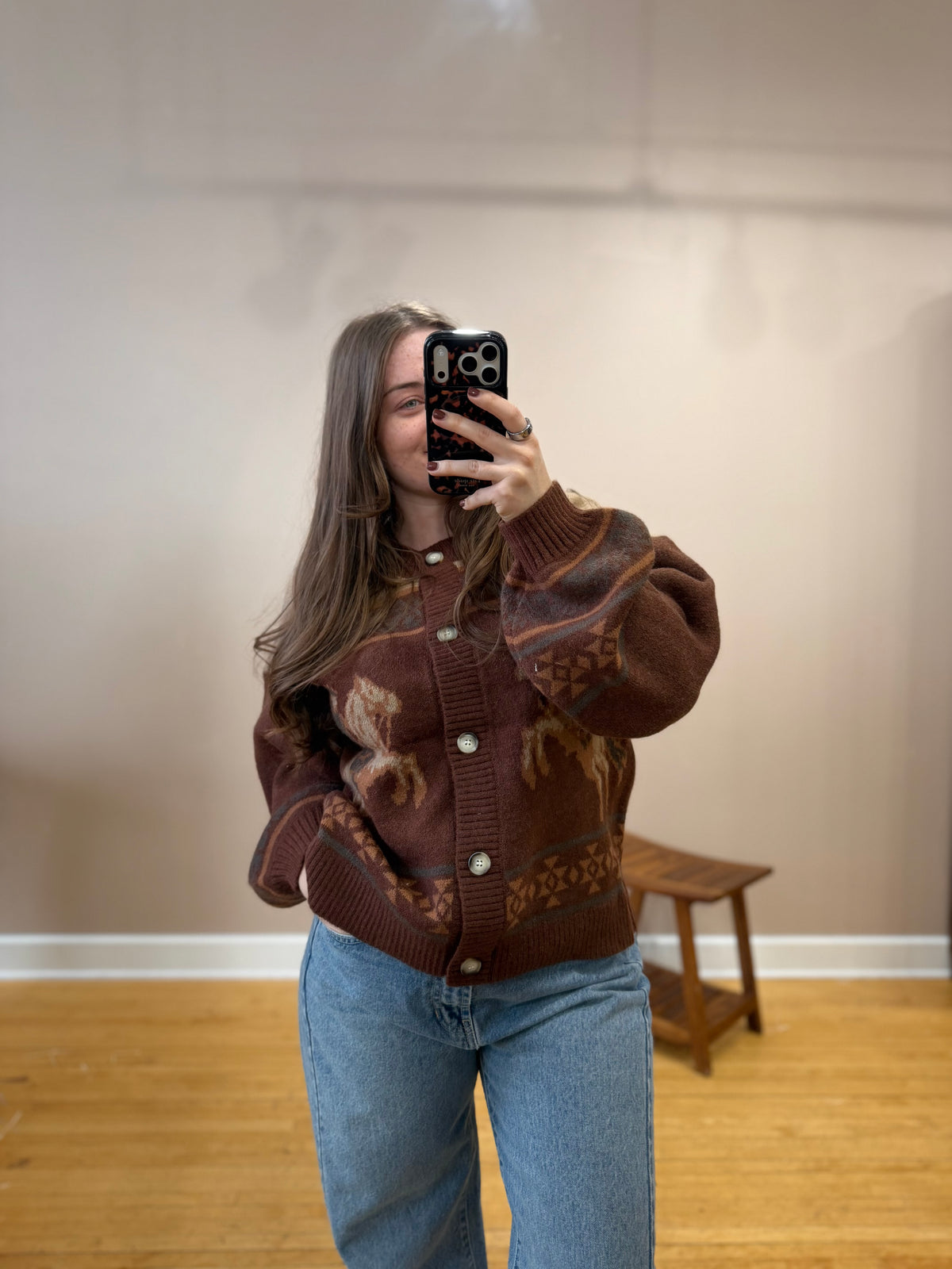 Western Sweater Cardigan