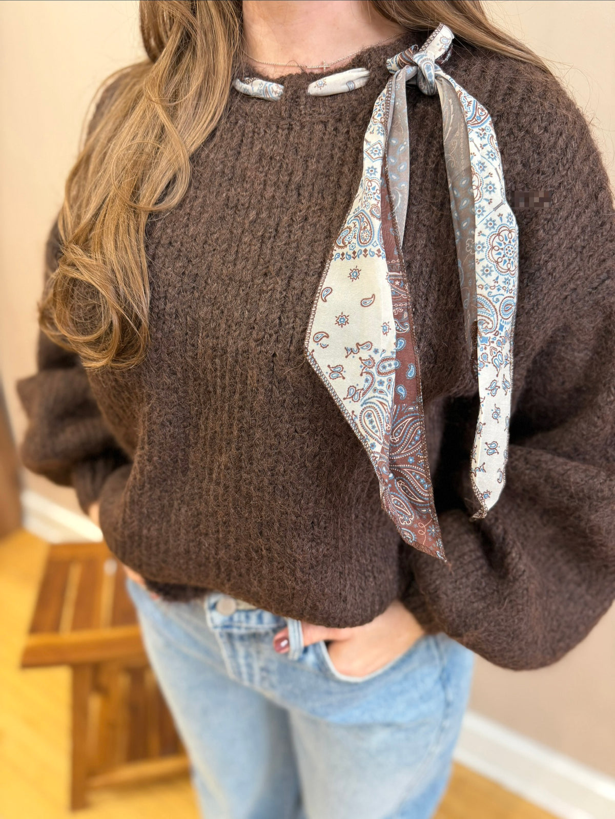 The Scarf Sweater