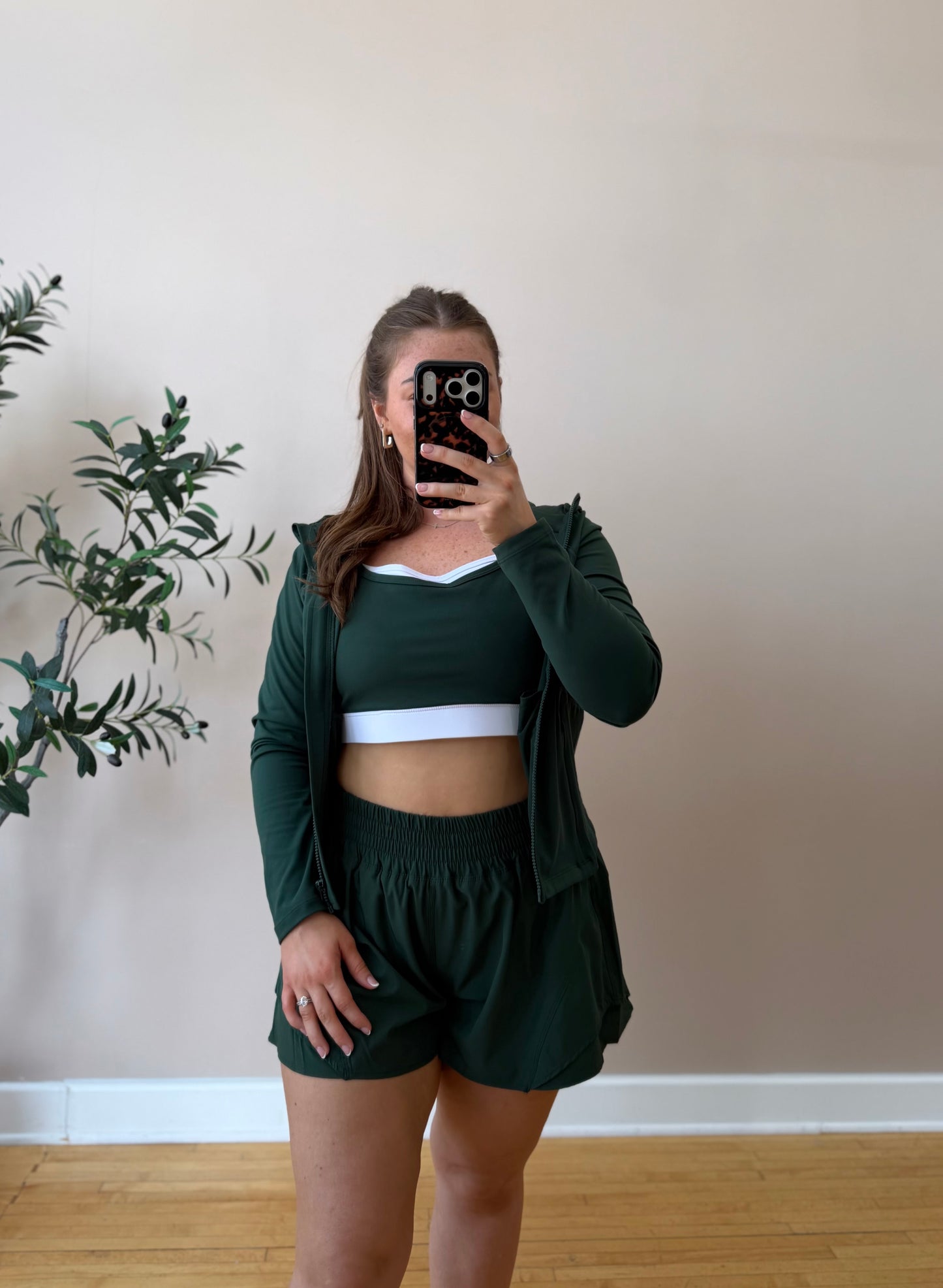 Contrast Sports Bra
