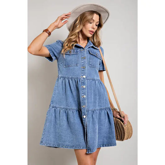 Morgan Denim Dress
