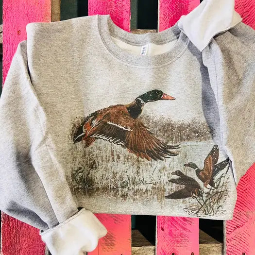 Retro Duck Crewneck