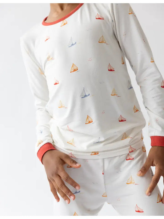 Sailboat Bamboo Pajamas