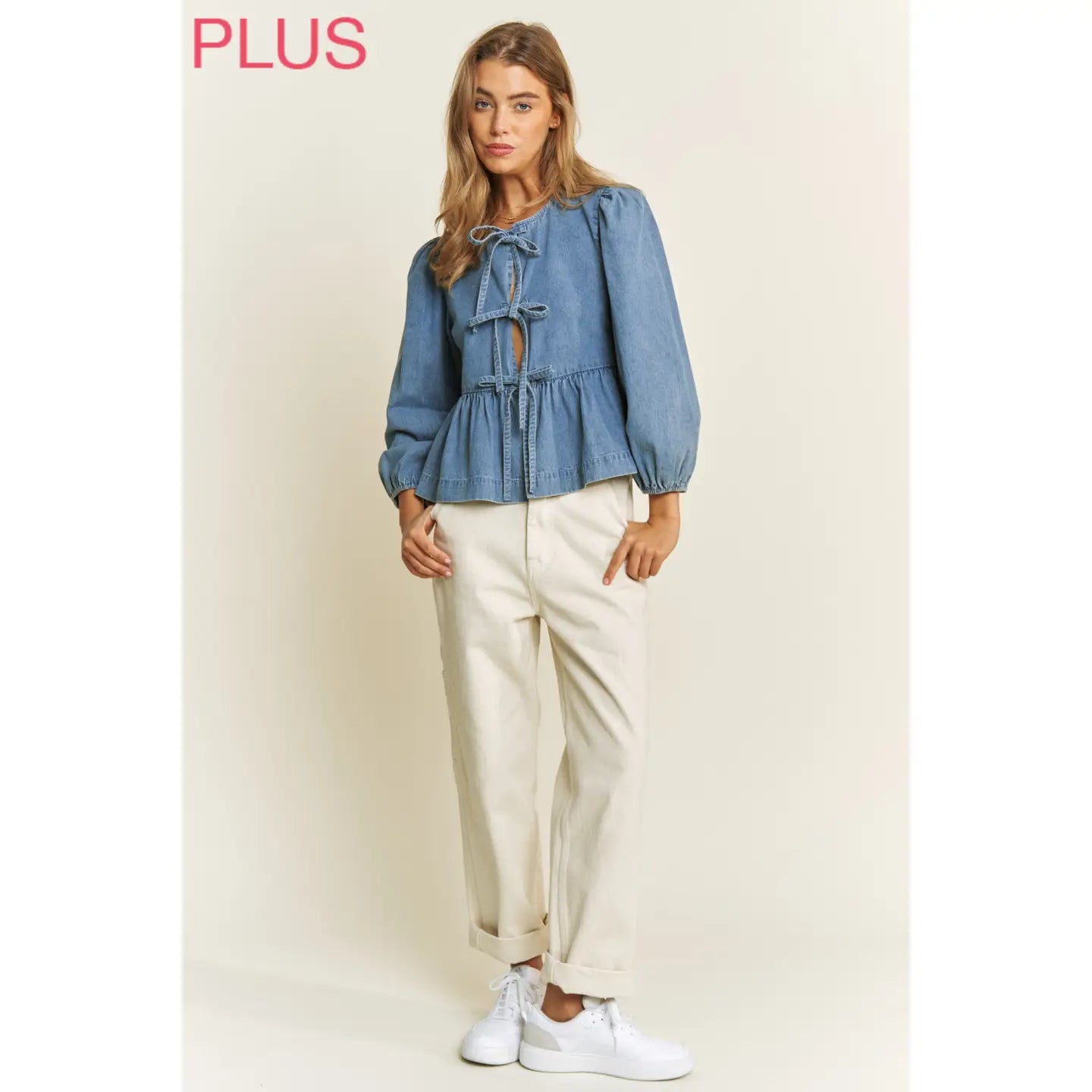 Willow Denim Blouse