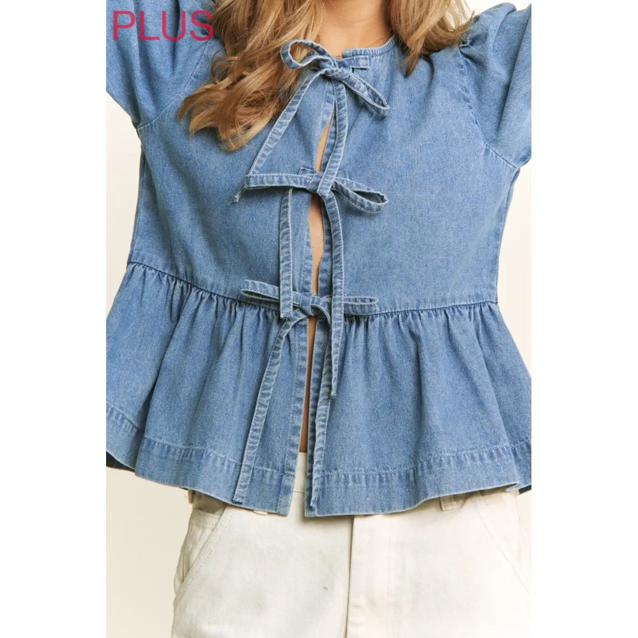 Willow Denim Blouse